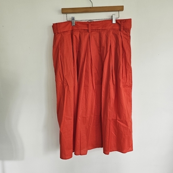 Modcloth x Barbie Orange Belted Retro Skirt - Picture 11 of 14